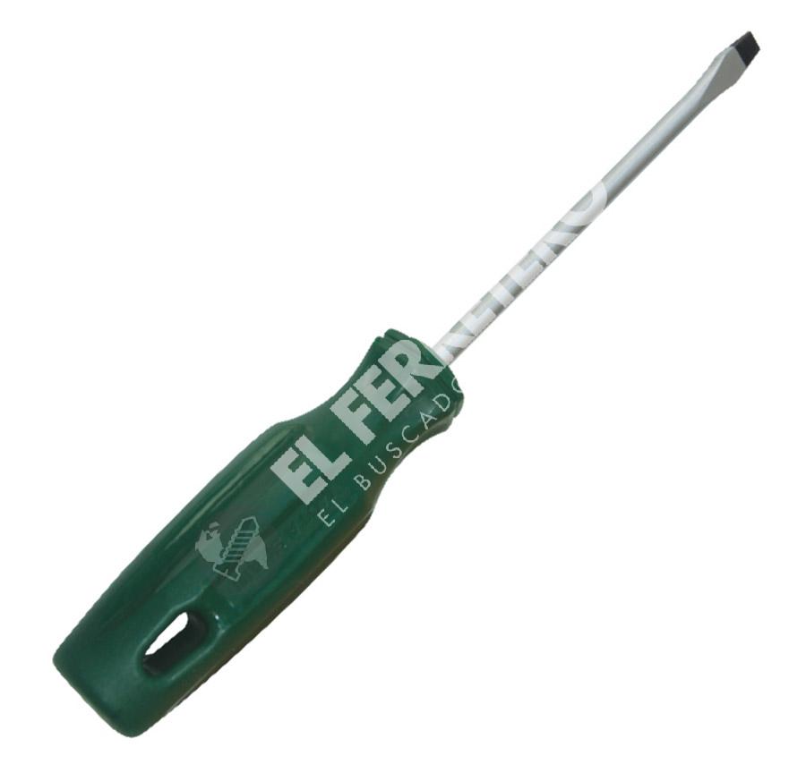 Destornillador Plano 5x100mm. Acero de carbono