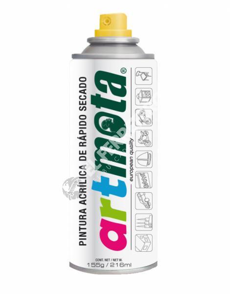 Aerosol Pintura Acrílica 216ml Rojo Flúor