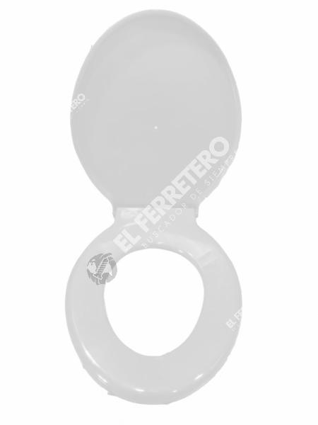 Tapa para Inodoro Universal PVC Color Blanco