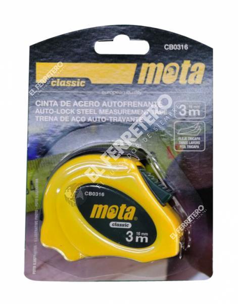 Cinta Metrica Classic 3m x 16mm.