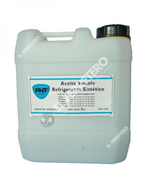 Aceite Soluble Refrigerante Sintético Bidón x 5L.